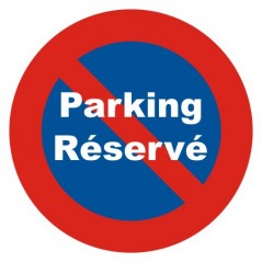 Parking réservé